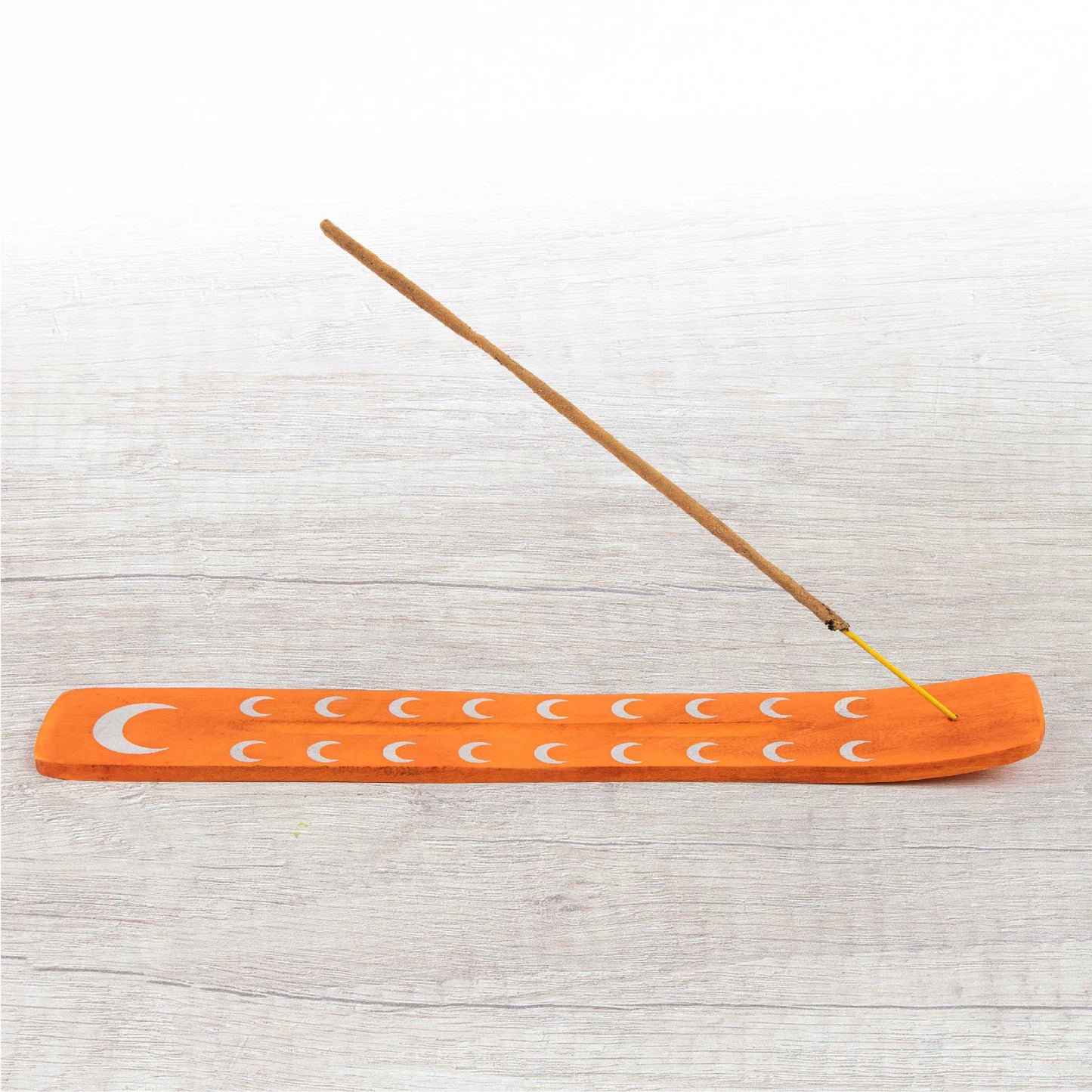 Crescent Glow Incense Holder Set