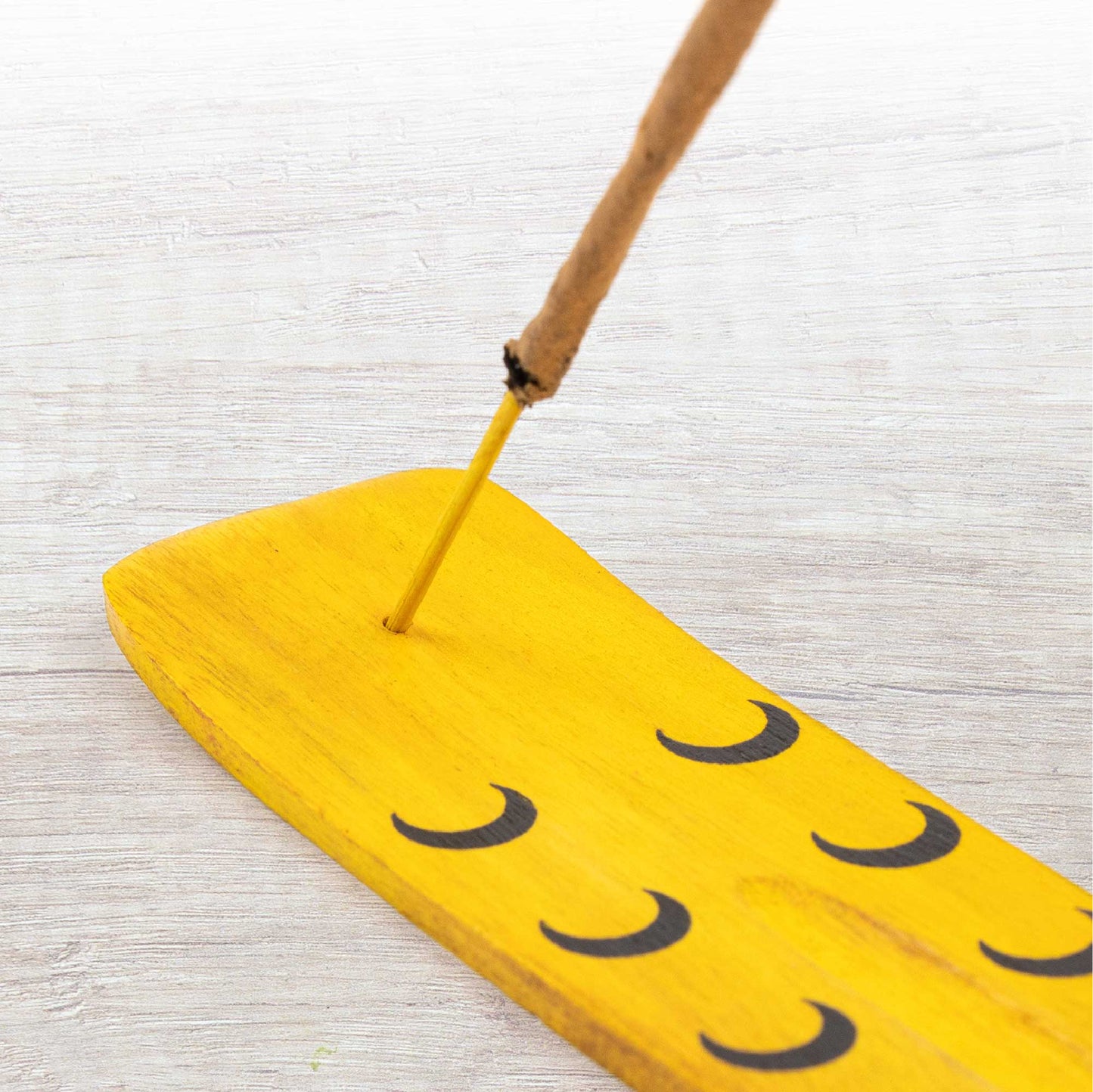 Incense Holder - Yellow Moon