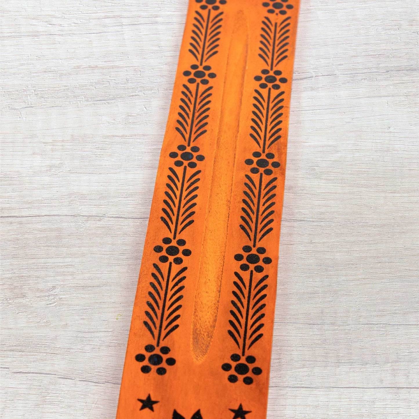 Incense Holder - Orange Sun