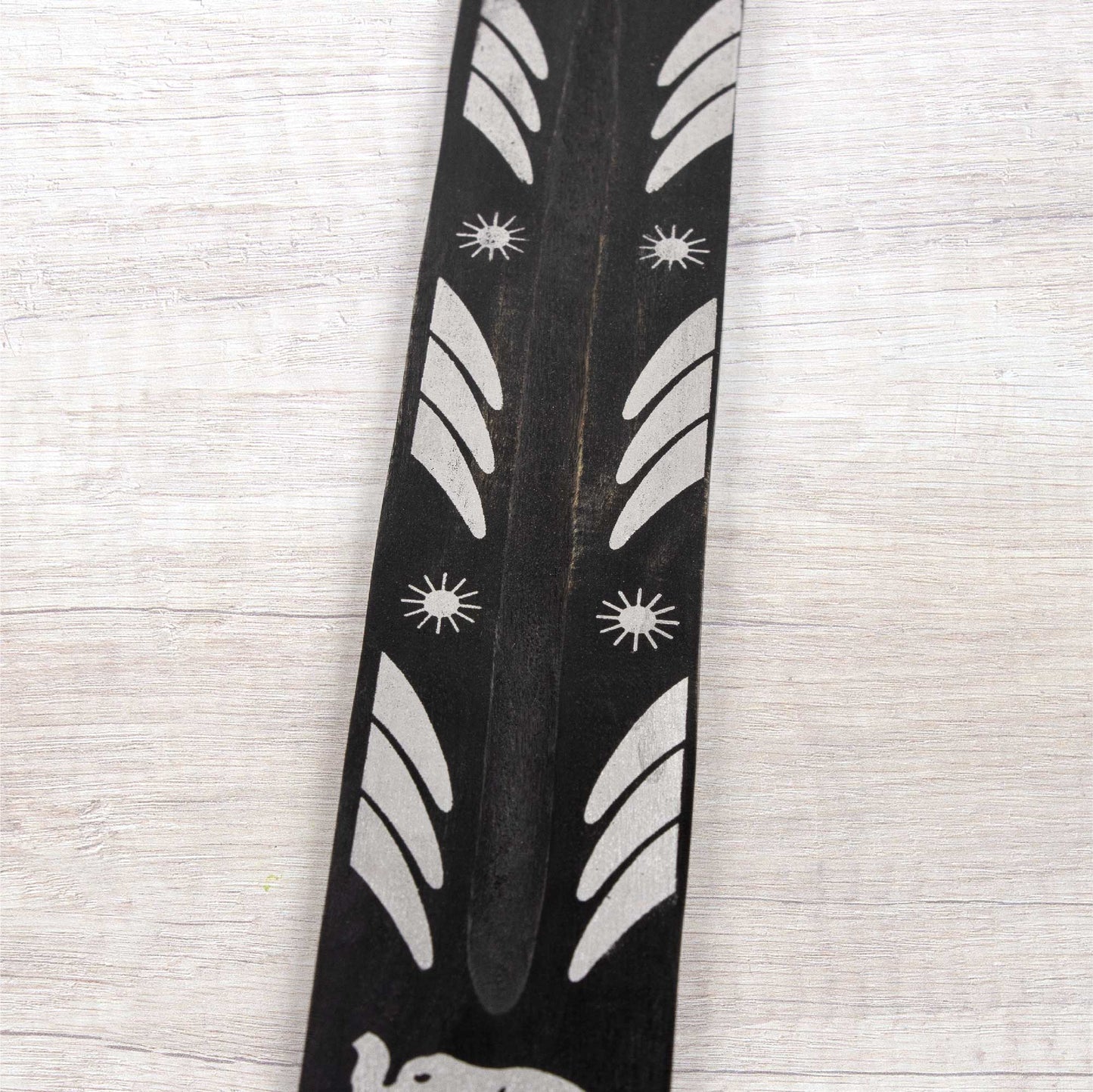 Incense Holder - Black Elephant