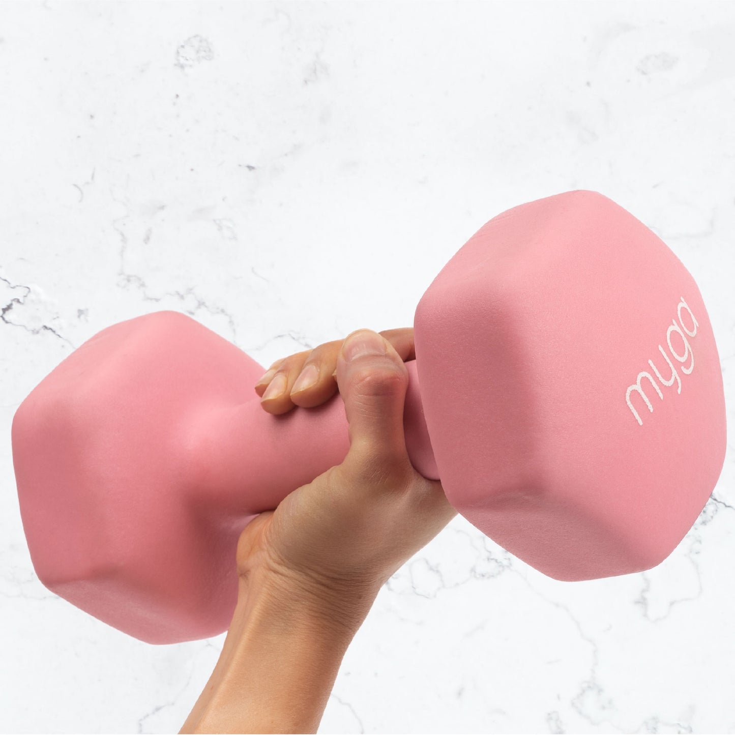 Hexagonal Dumbbell - 7kg Pair