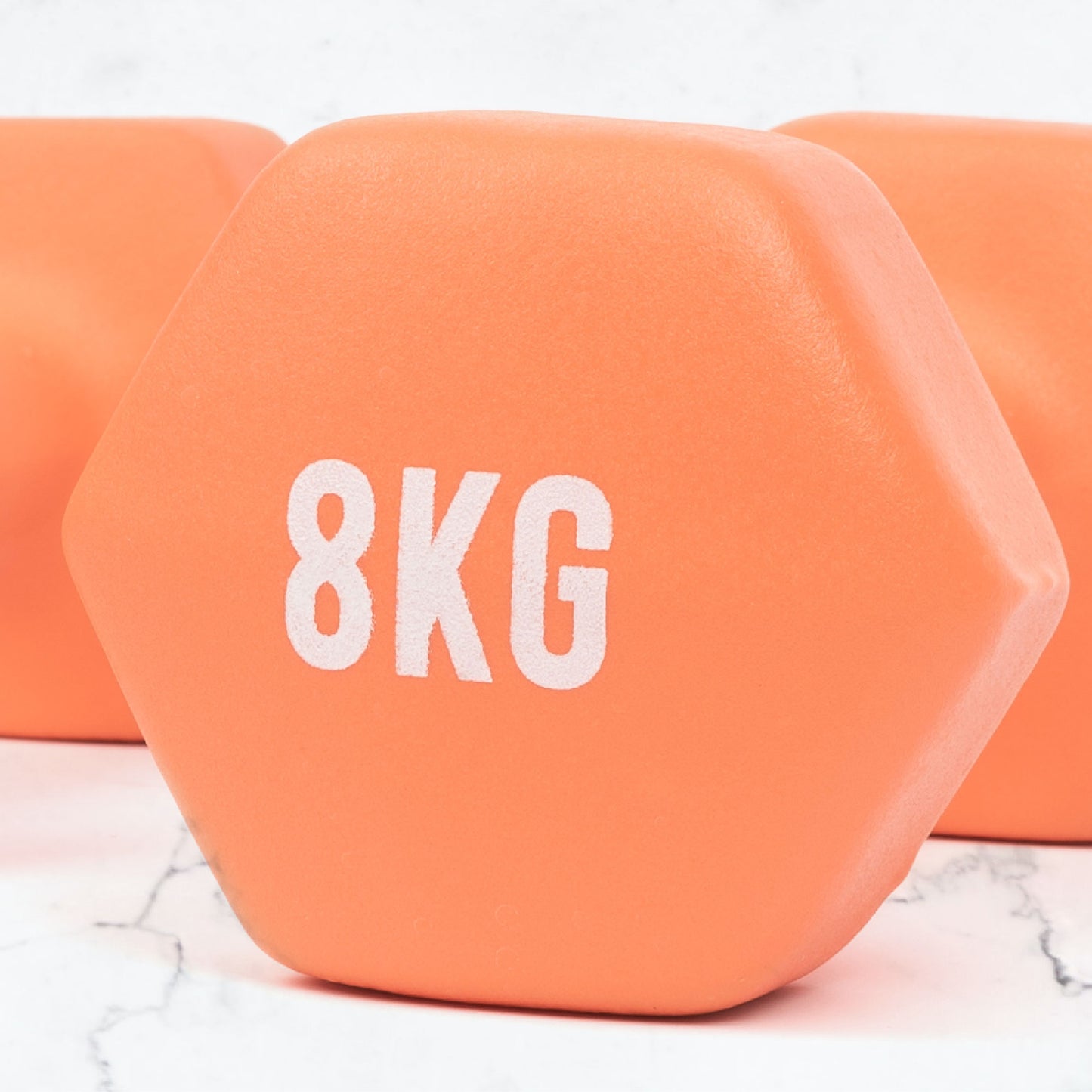 Hexagonal Dumbbell - 8kg Pair