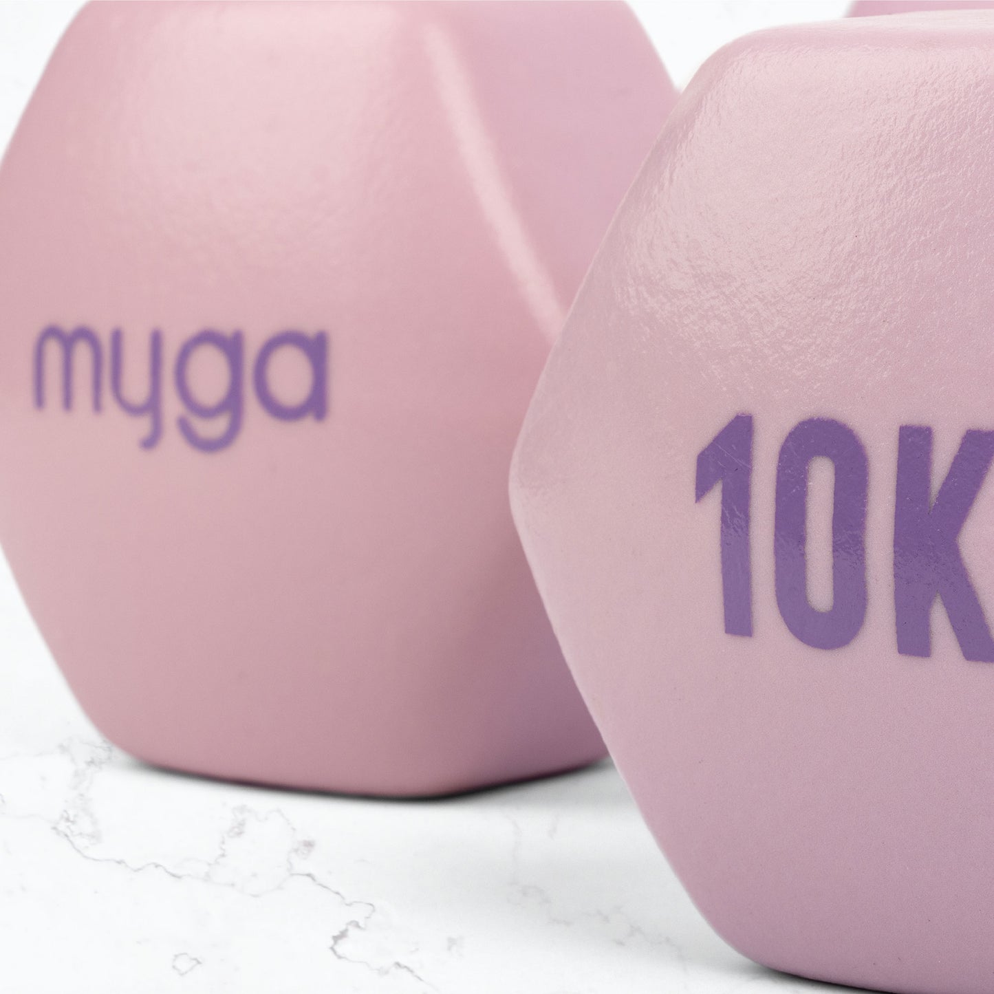 Hexagonal Dumbbell - 10kg Pair