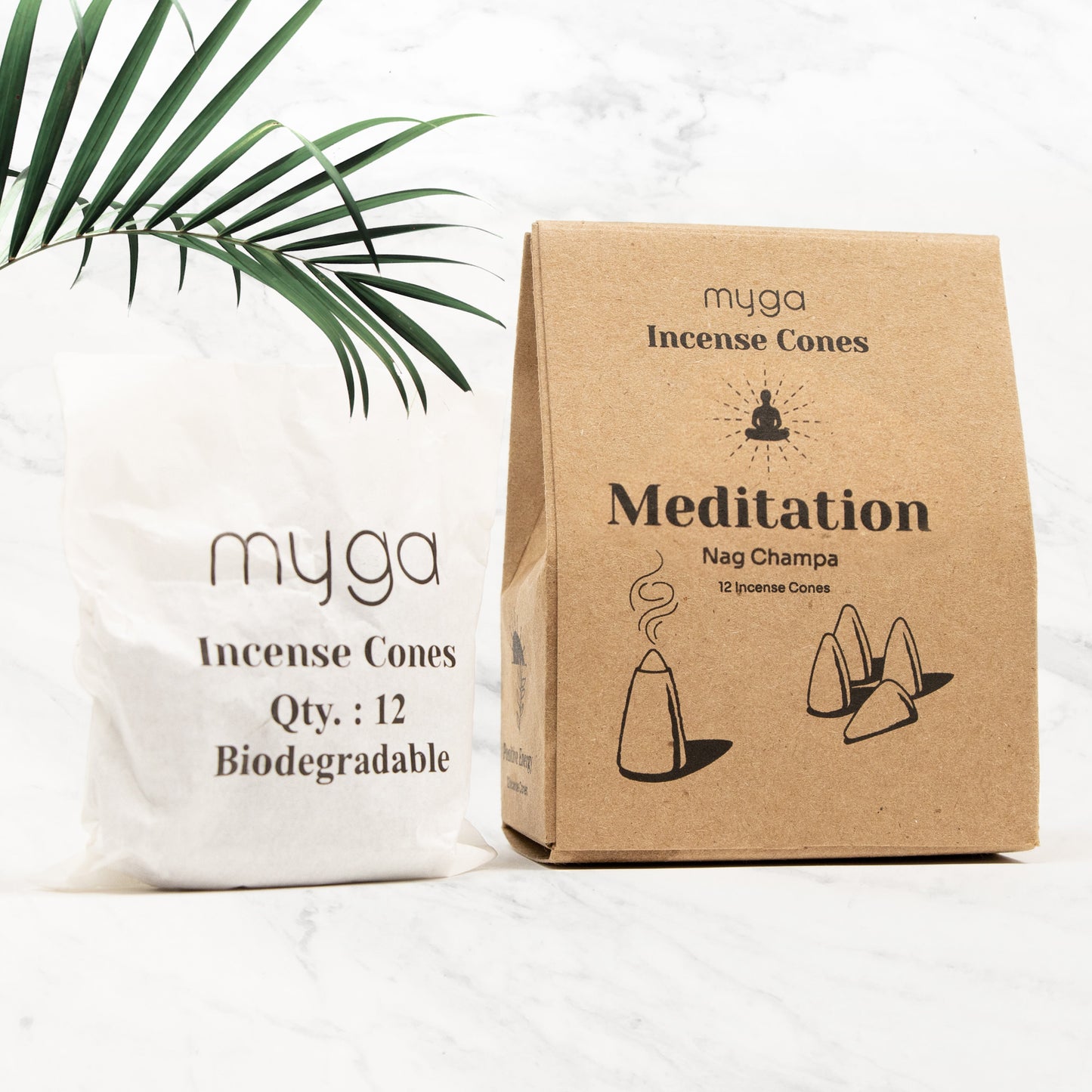 Dhoop Incense Cones - Nag Champa Meditation