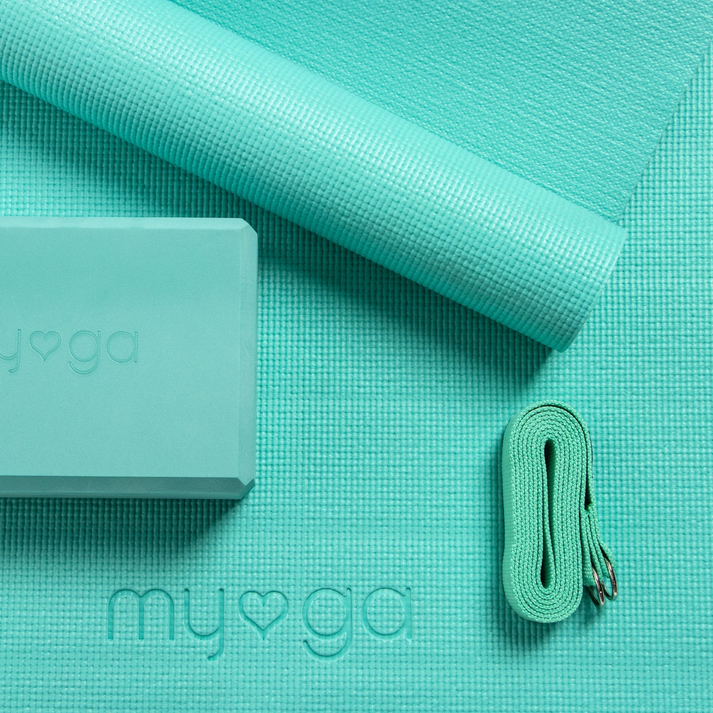 Yoga Starter Kit - Turquoise