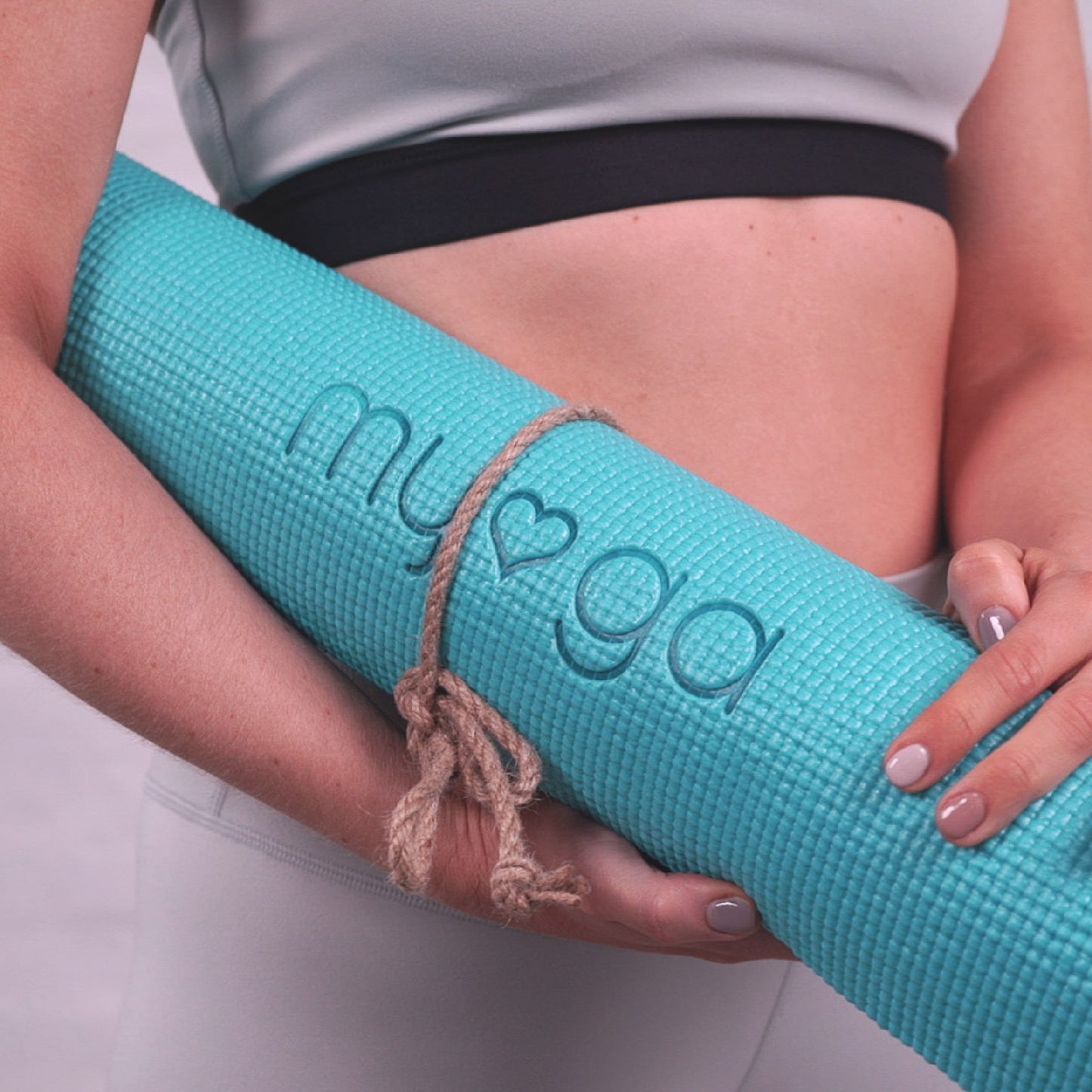 Yoga Mat - Turquoise - Non-Slip Exercise Mat for Yoga & Fitness