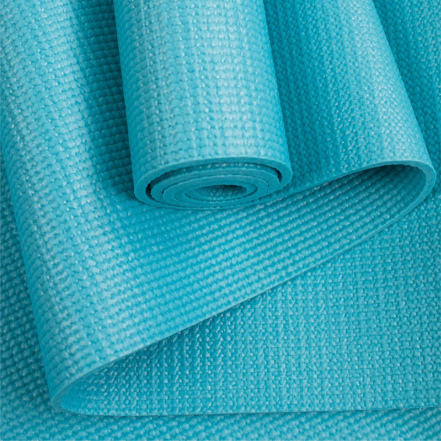 Yoga Mat - Turquoise - Non-Slip Exercise Mat for Yoga & Fitness