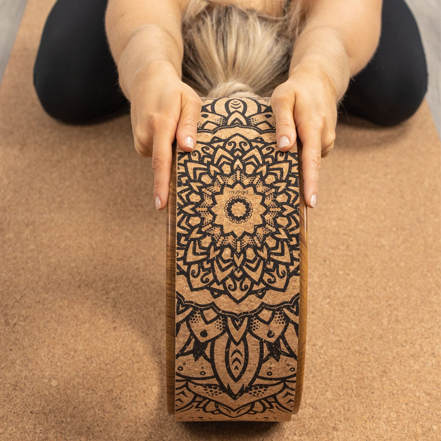 Cork Yoga Wheel