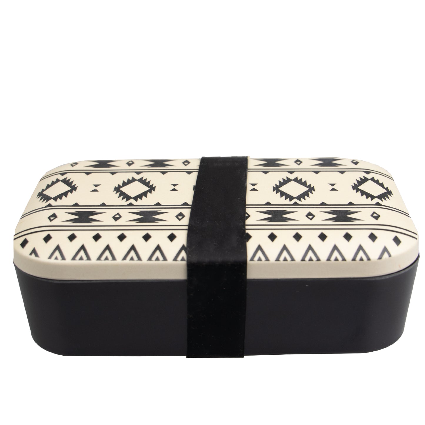Reusable Bamboo Lunch Box - Aztec
