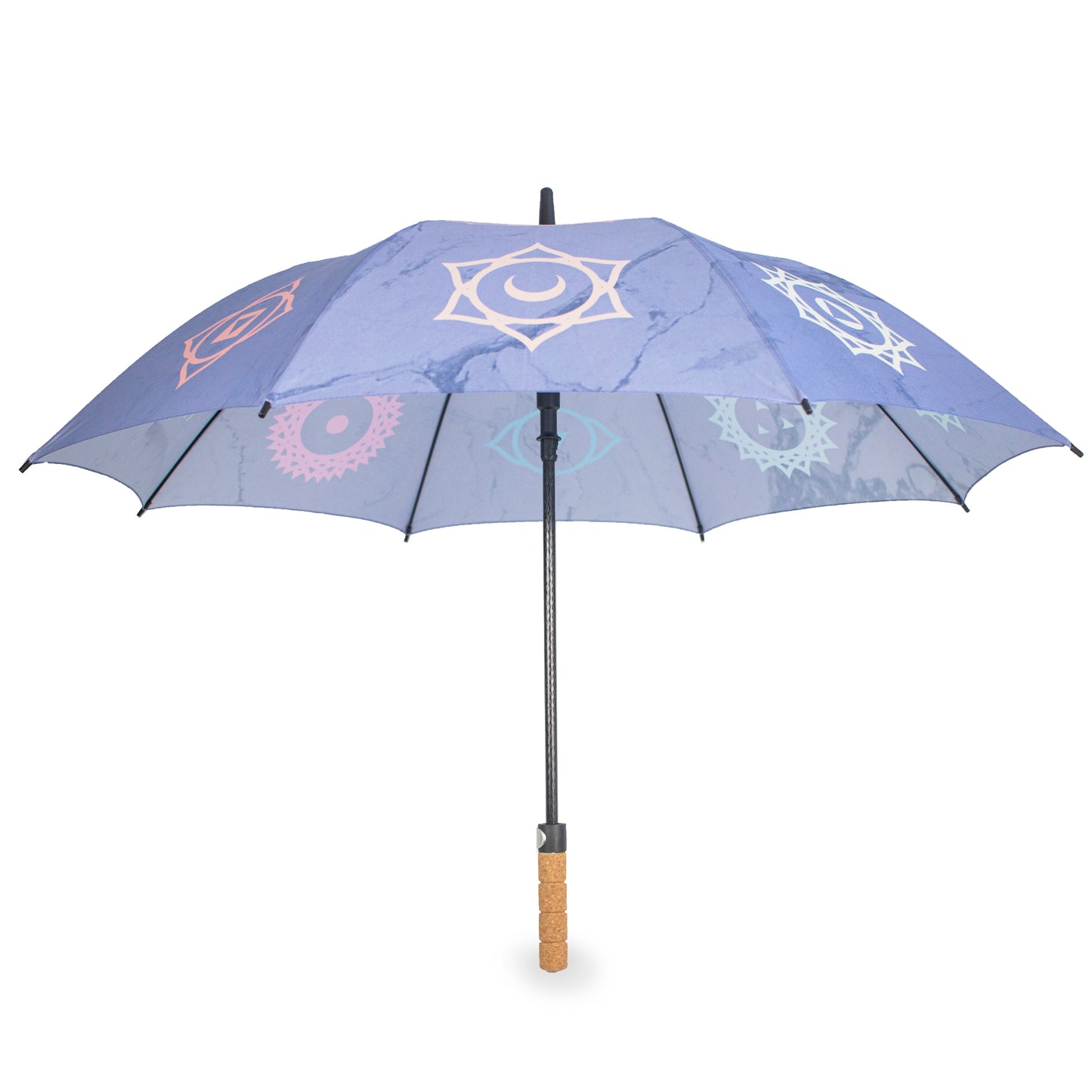 Chakra Umbrella with Cork Handle