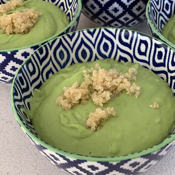 Pea and Avocado Soup