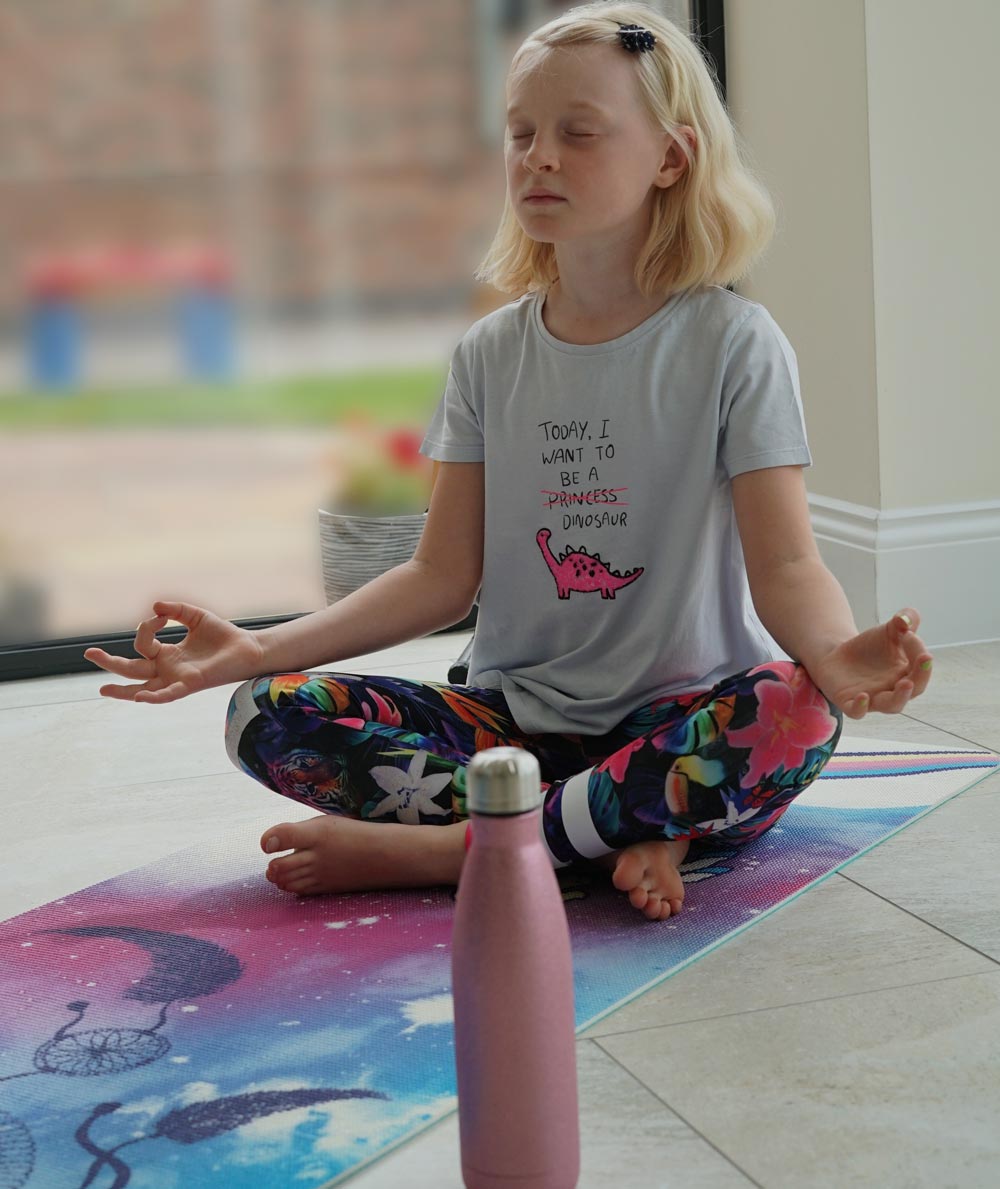 Kids yoga mats - mindfulness