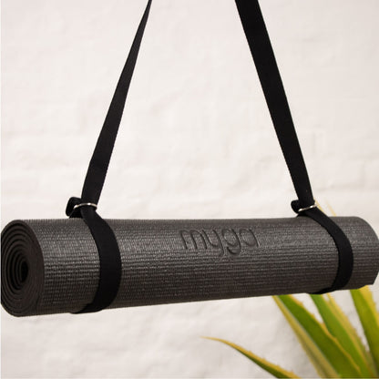 Yoga Blocks & Strap Set - Black