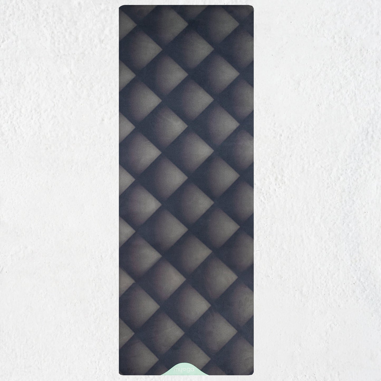 Black Luxurious Vegan Suede Yoga Mat