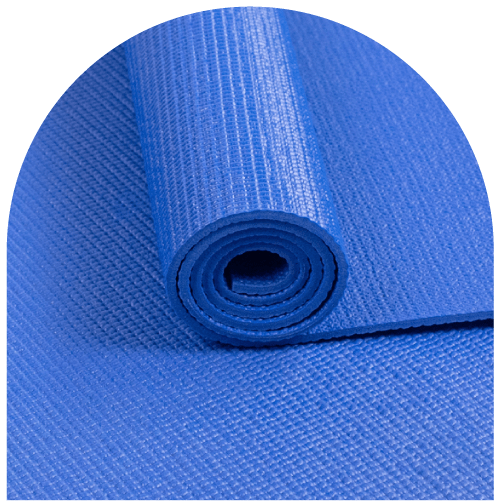 Myga Yoga Mat - Non-Slip Exercise Mat for Yoga, Pilates, Meditation &  Fitness - Lightweight Mat with Carry Strap for Travel - Royal Blue