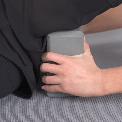 Yoga Blocks & Strap Set - Grey