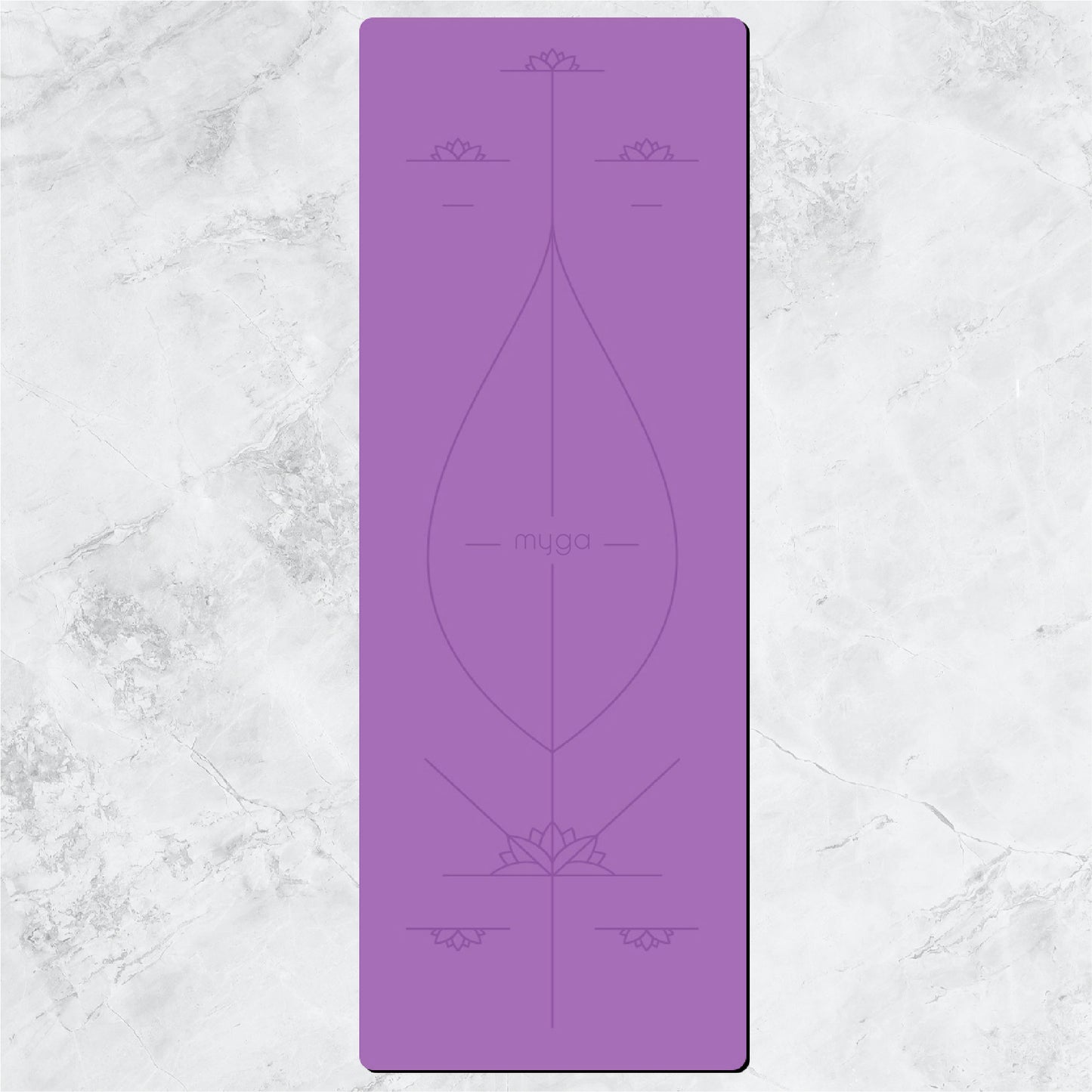 Extra Large Lotus Alignment Yoga Mats