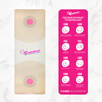 Breast Cancer Awareness Charity CoppaFeel! Just Boobs Mat