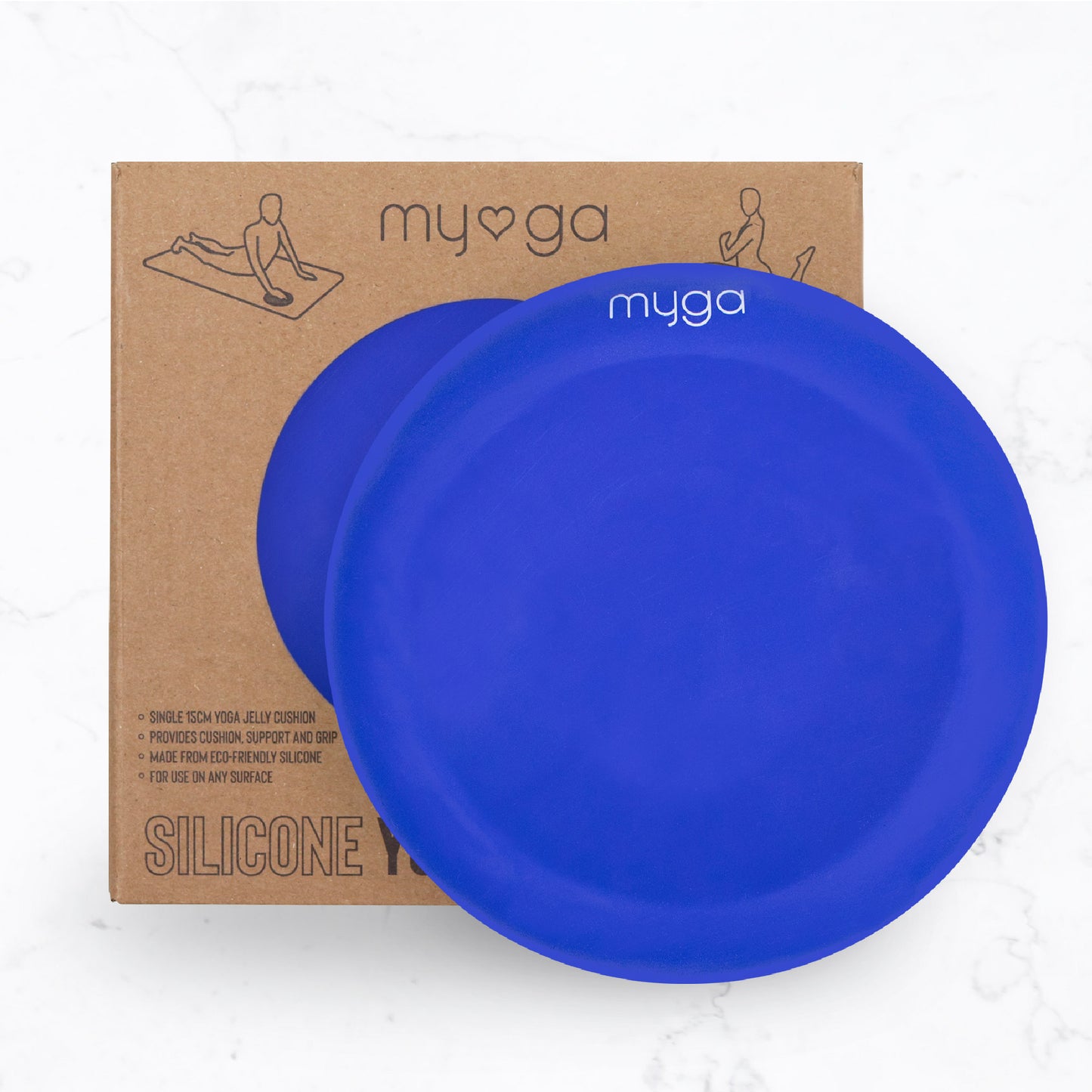 Yoga Support Jelly Pad - Blue
