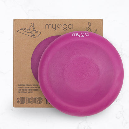 Yoga Support Jelly Pad - Plum