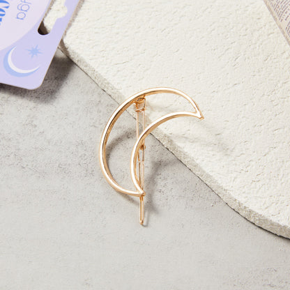 Crescent Moon Hair Clip