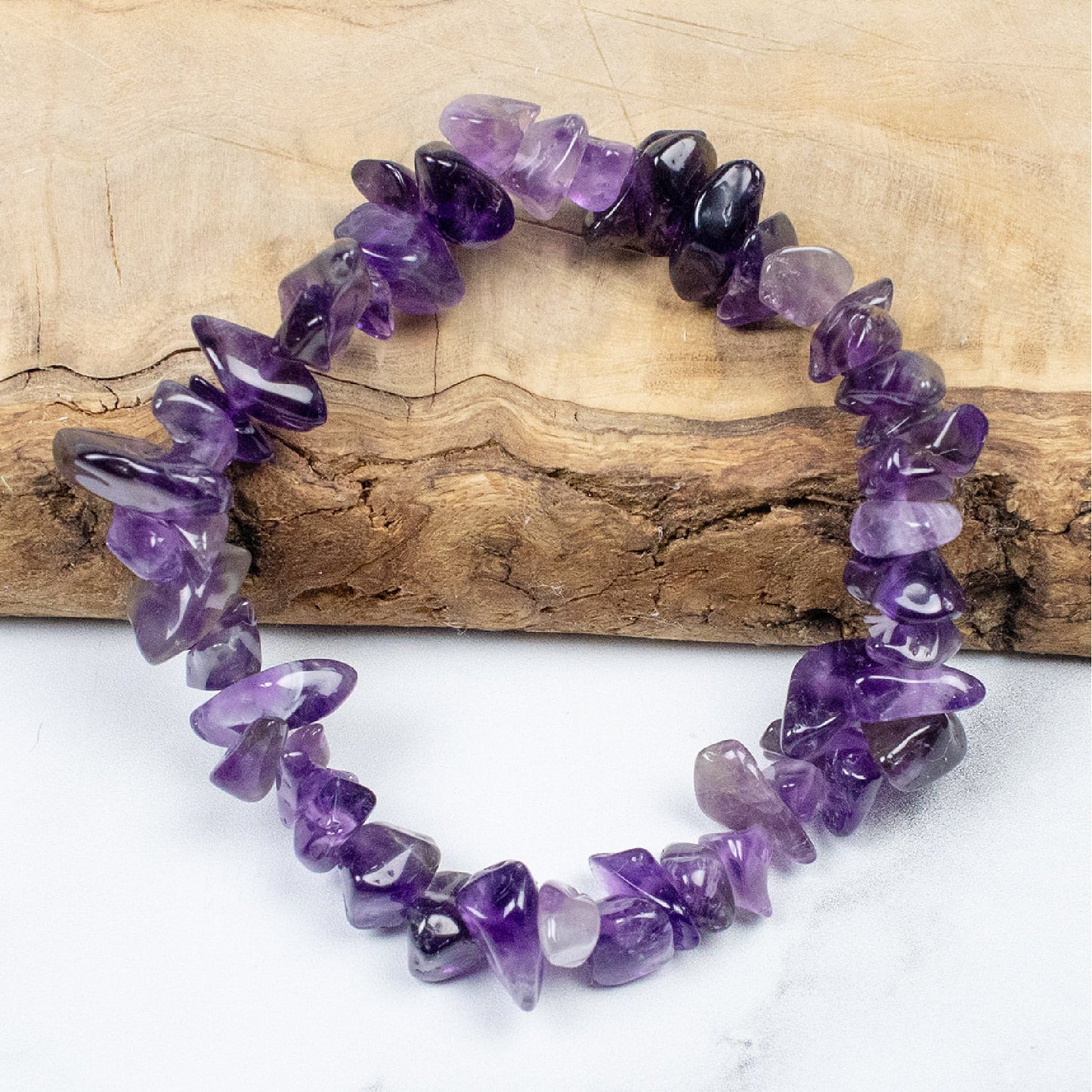 Chip Bracelet - Amethyst