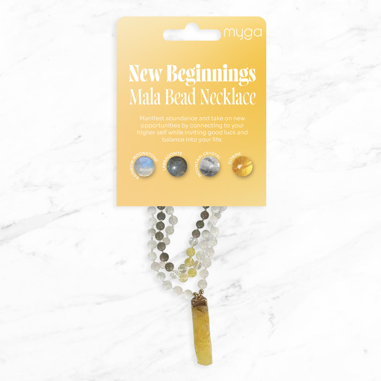 New Beginnings Bead Necklace