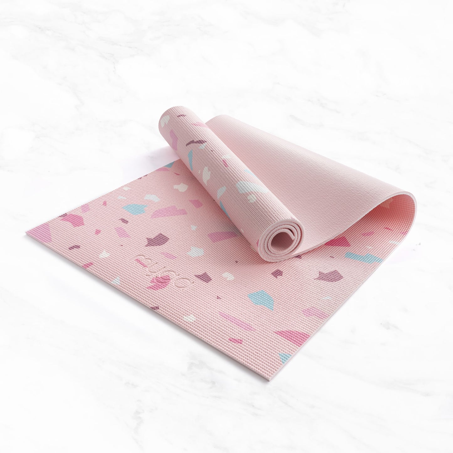 Terrazzo Mat For Yoga & Fitness Non Slip