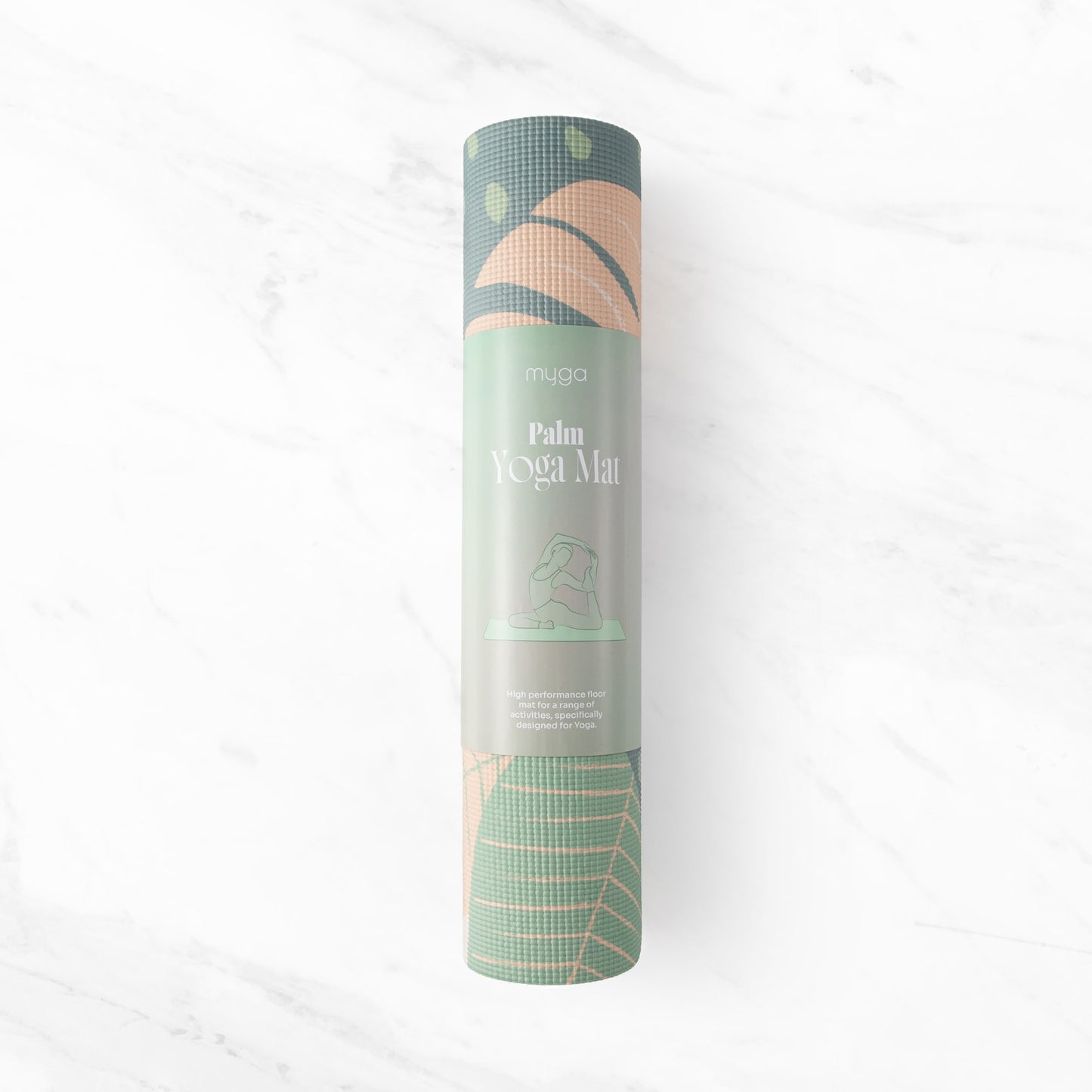 Nature Inspired Mat For Yoga & Fitness Non Slip