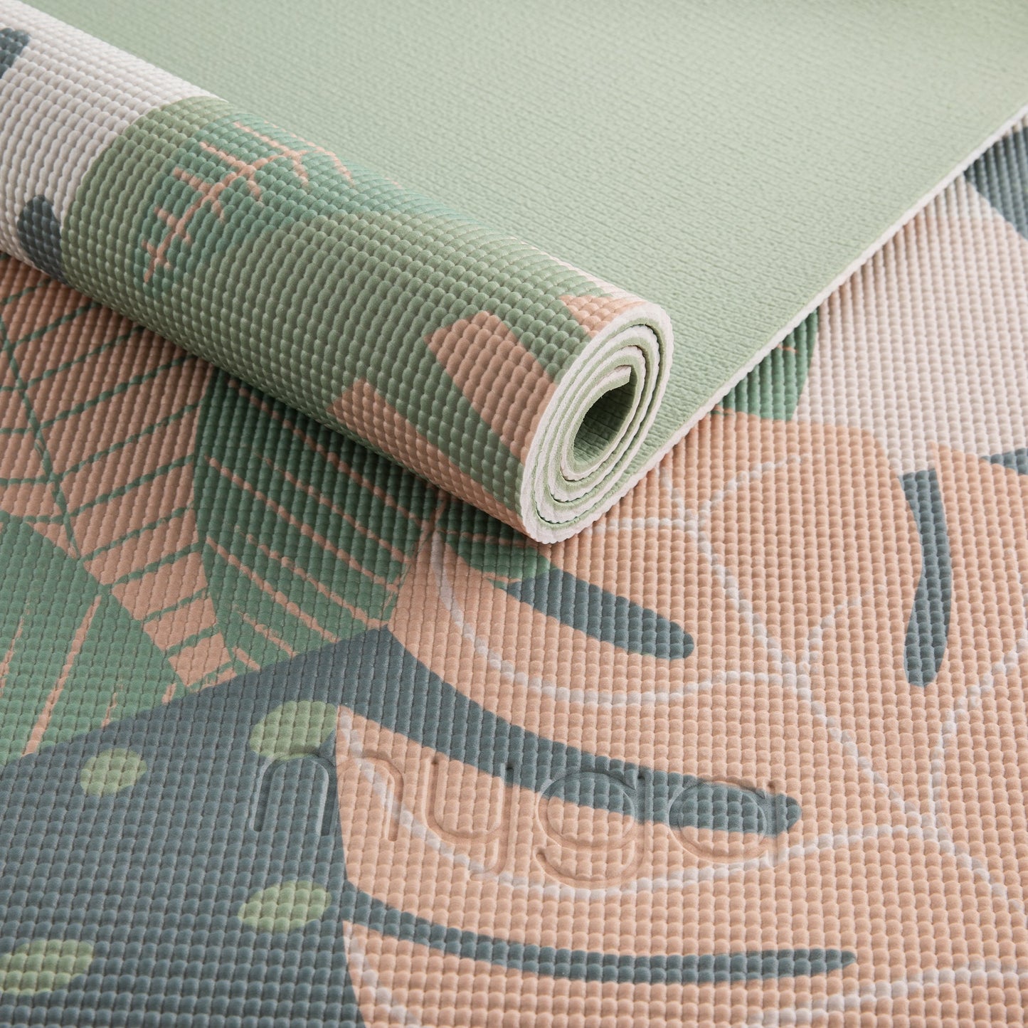 Nature Inspired Mat For Yoga & Fitness Non Slip