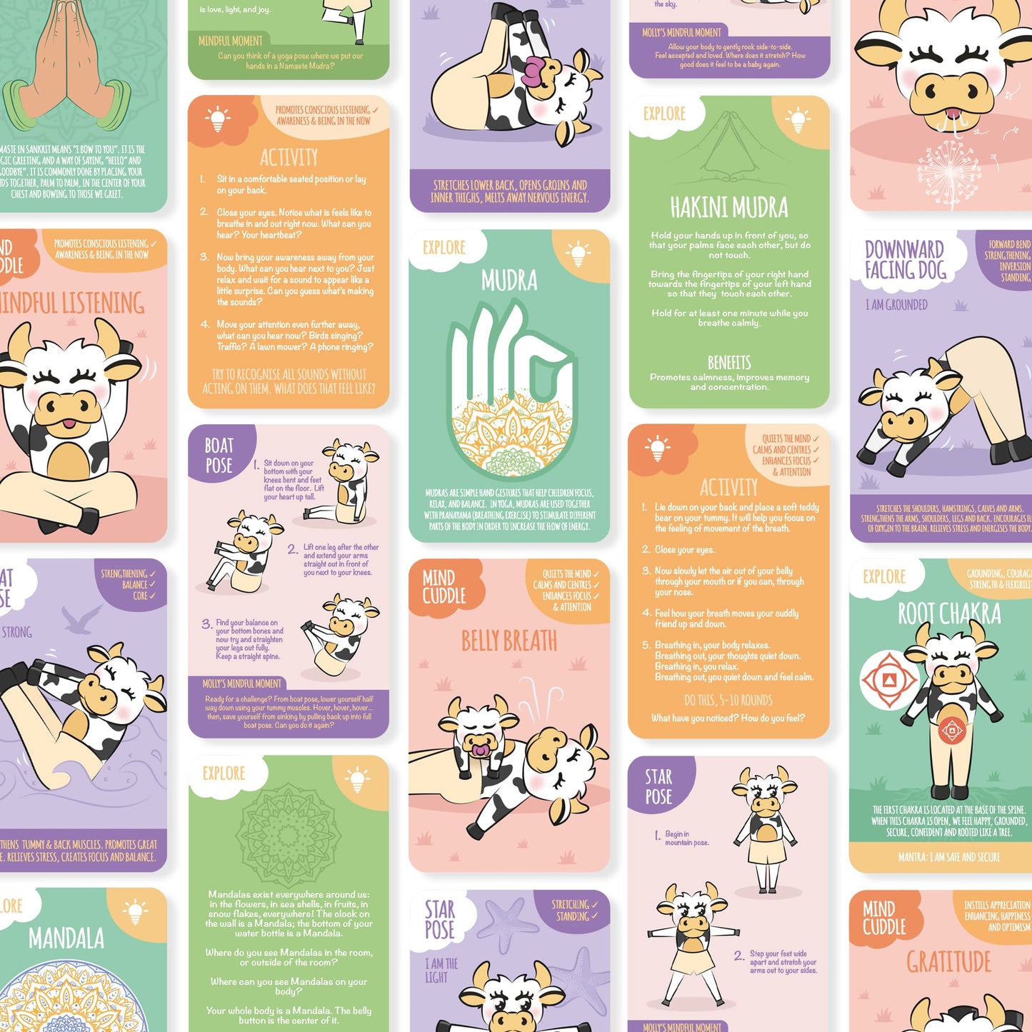 Kids Yoga Card Deck