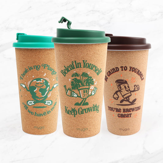 Cork Coffee Cups