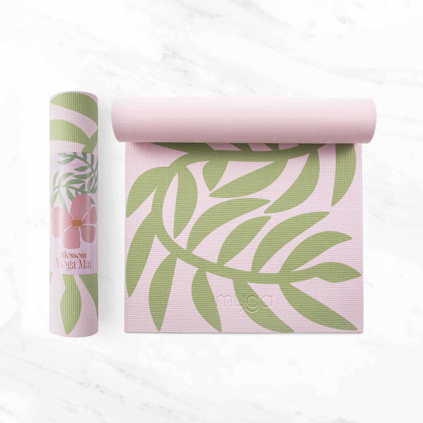 Nature Inspired Mat For Yoga & Fitness Non Slip