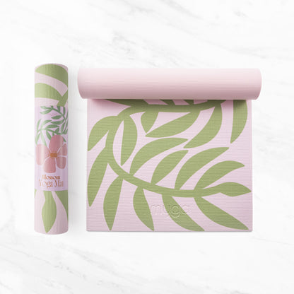 Nature Inspired Mat For Yoga & Fitness Non Slip
