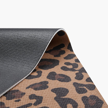 Leopard Mat For Yoga & Fitness Non Slip