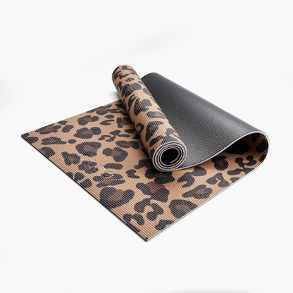 Leopard Mat For Yoga & Fitness Non Slip