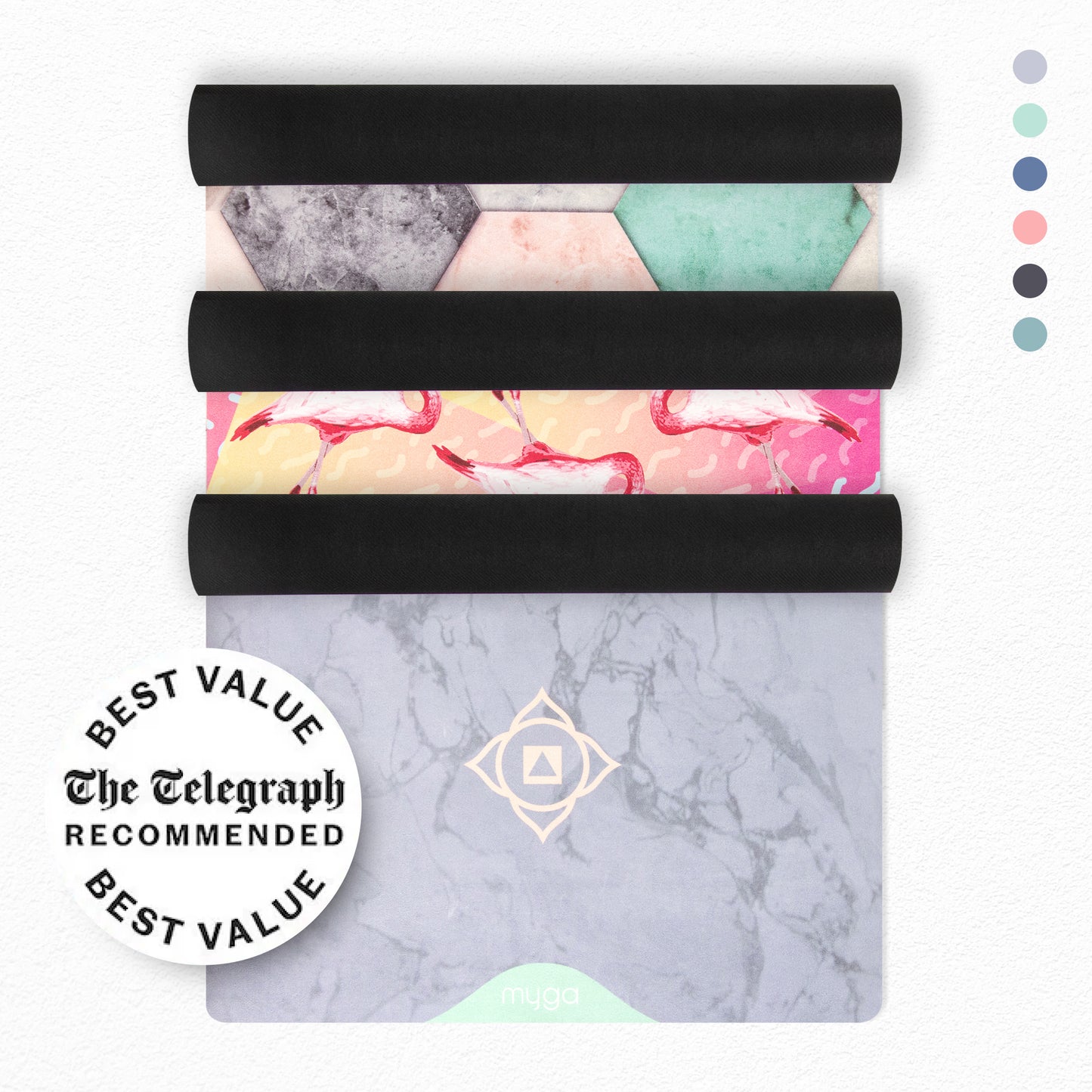 Luxurious Vegan Suede Yoga Mats