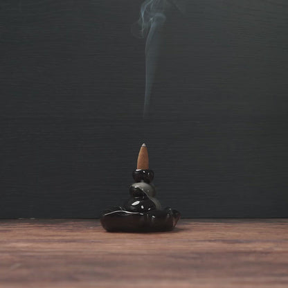 Backflow Incense Burner - Stones