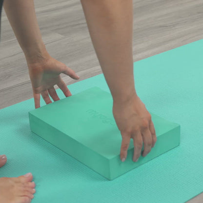 Extra Large Foam Yoga Block - Turquoise