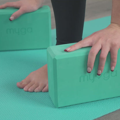 Foam Yoga Block - Turquoise