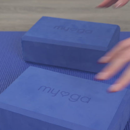 Foam Yoga Block - Royal Blue