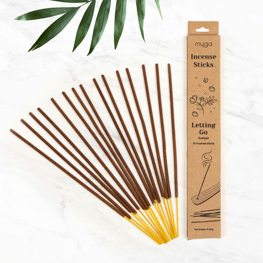 Incense Sticks - Amber Let Go