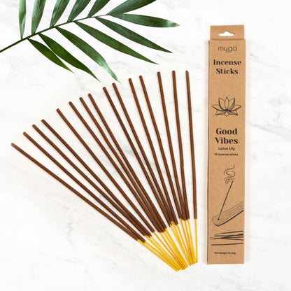 Incense Sticks - Lotus Lily Good Vibes