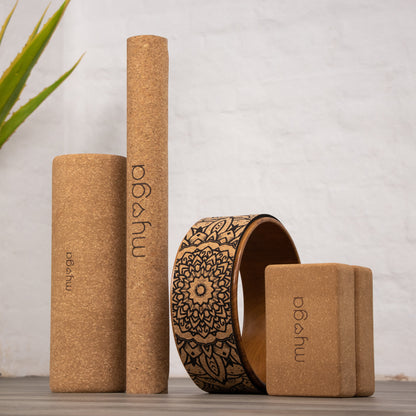The Eco-friendly Cork Yoga Set