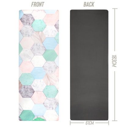 Terraza Luxurious Vegan Suede Yoga Mat