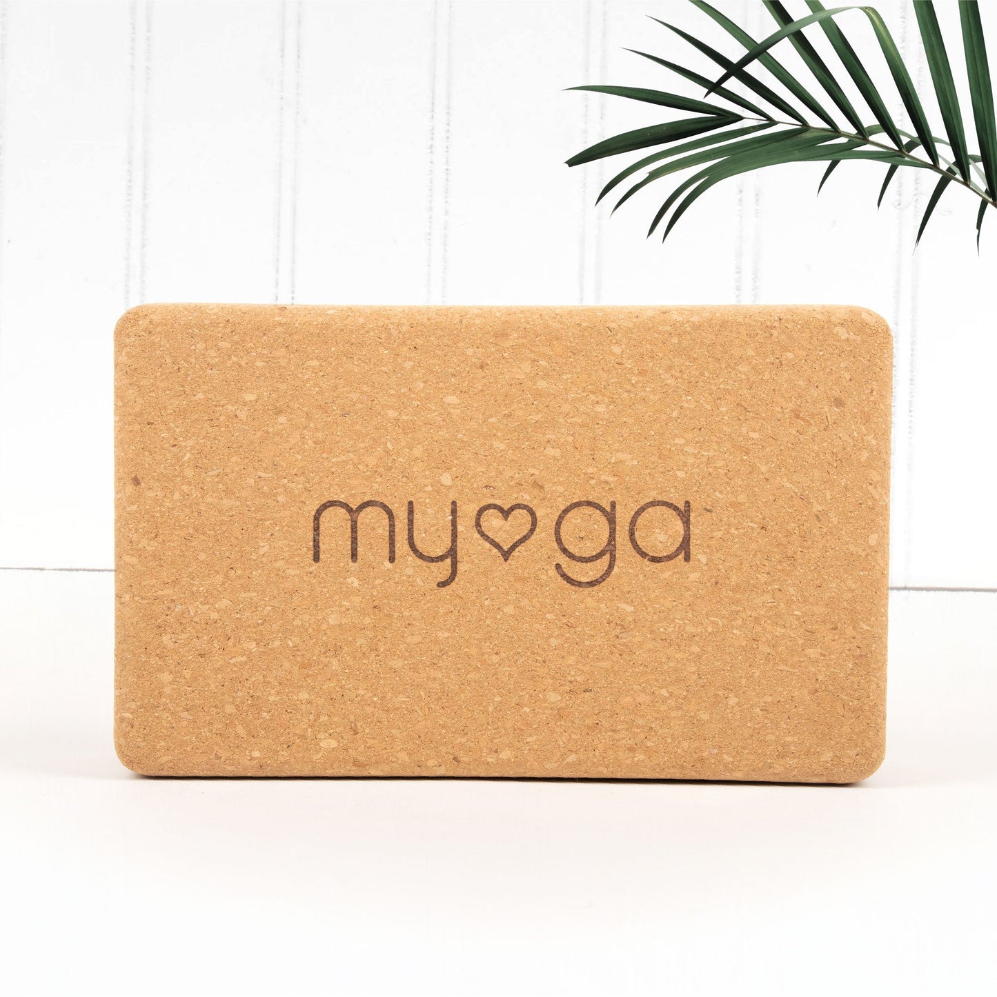 Myga Cork Yoga Starter Set - Mat, 2 Cork Blocks, & Strap - Wowcher