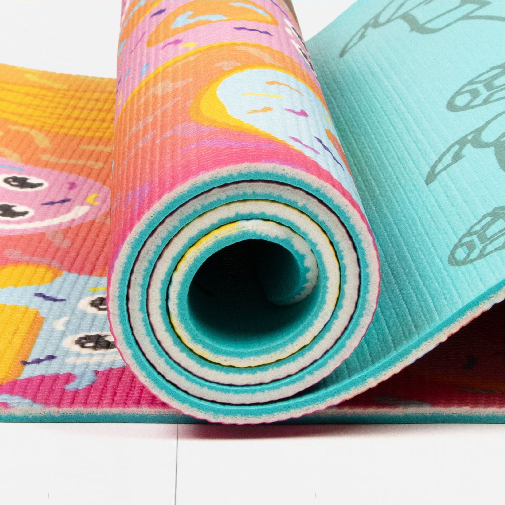 Myga Kids Yoga Mat, Sweet Tooth –