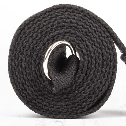 2 in 1 Yoga Belt & Sling - Black Yoga strap