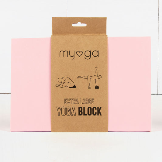 Extra Large Foam Yoga Block - Dusty Pink