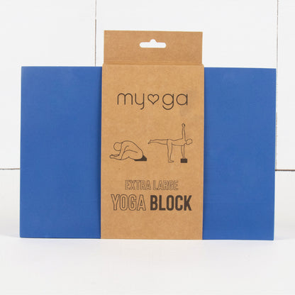 Extra Large Foam Yoga Block - Royal Blue